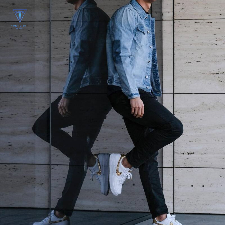 Phối đồ với giày AF1 theo style layer