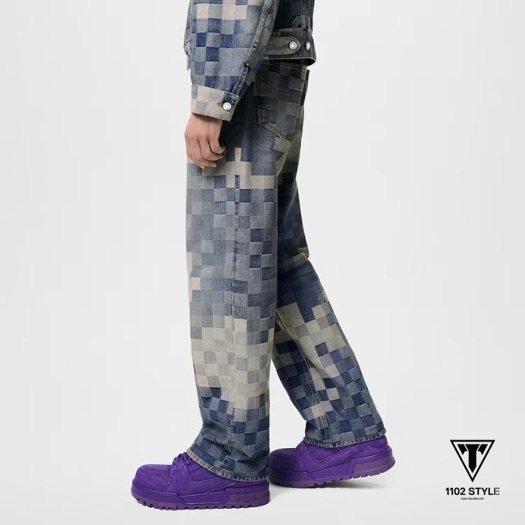 Phối đồ với giày Louis Vuitton