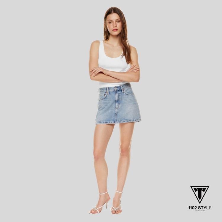 size chân váy jean