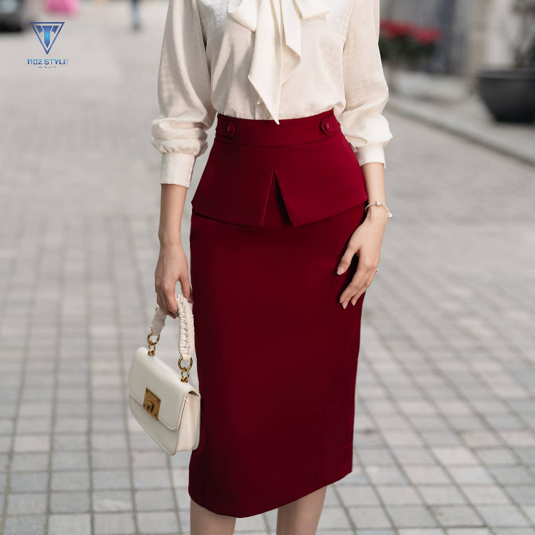 Cách chọn size chân váy bút chì