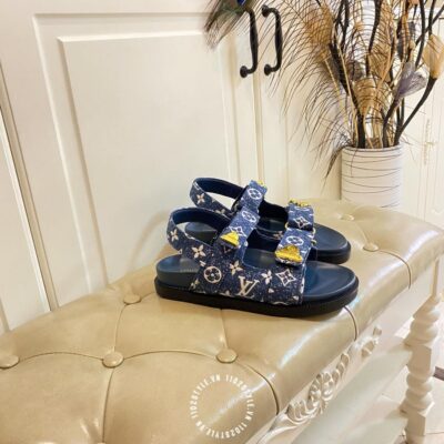Sandal Lv Xanh Duong (5)